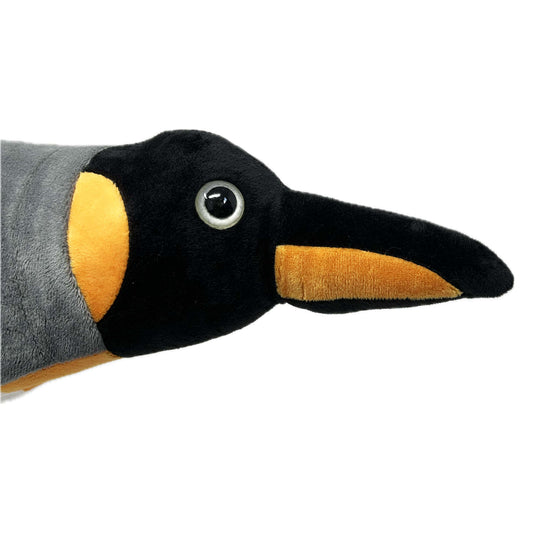 Make a splash with this Swimming Penguin soft toy. Soft plush with King Penguin markings and recycled filling, making this toy not only fun, but eco friendly.
75cm long
Hand Wash
