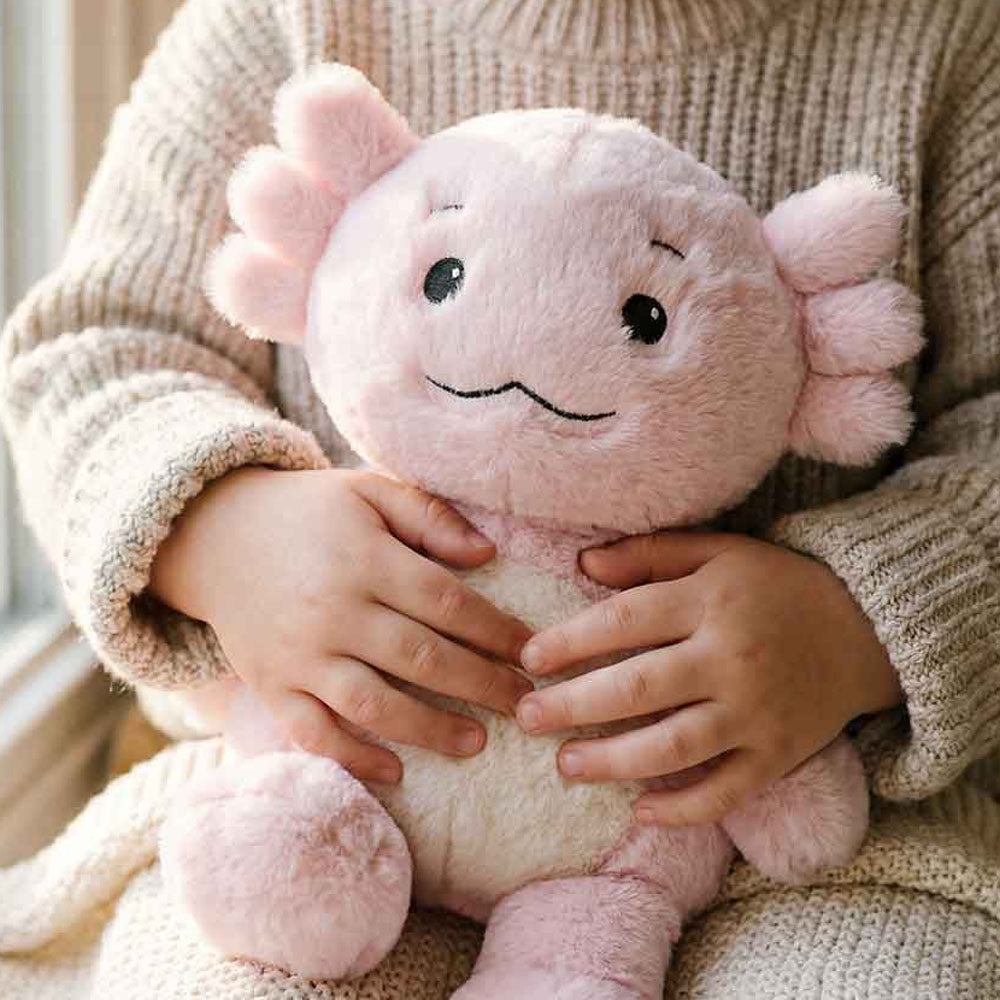 Cozy warmer cute Luma Lotl axolotl