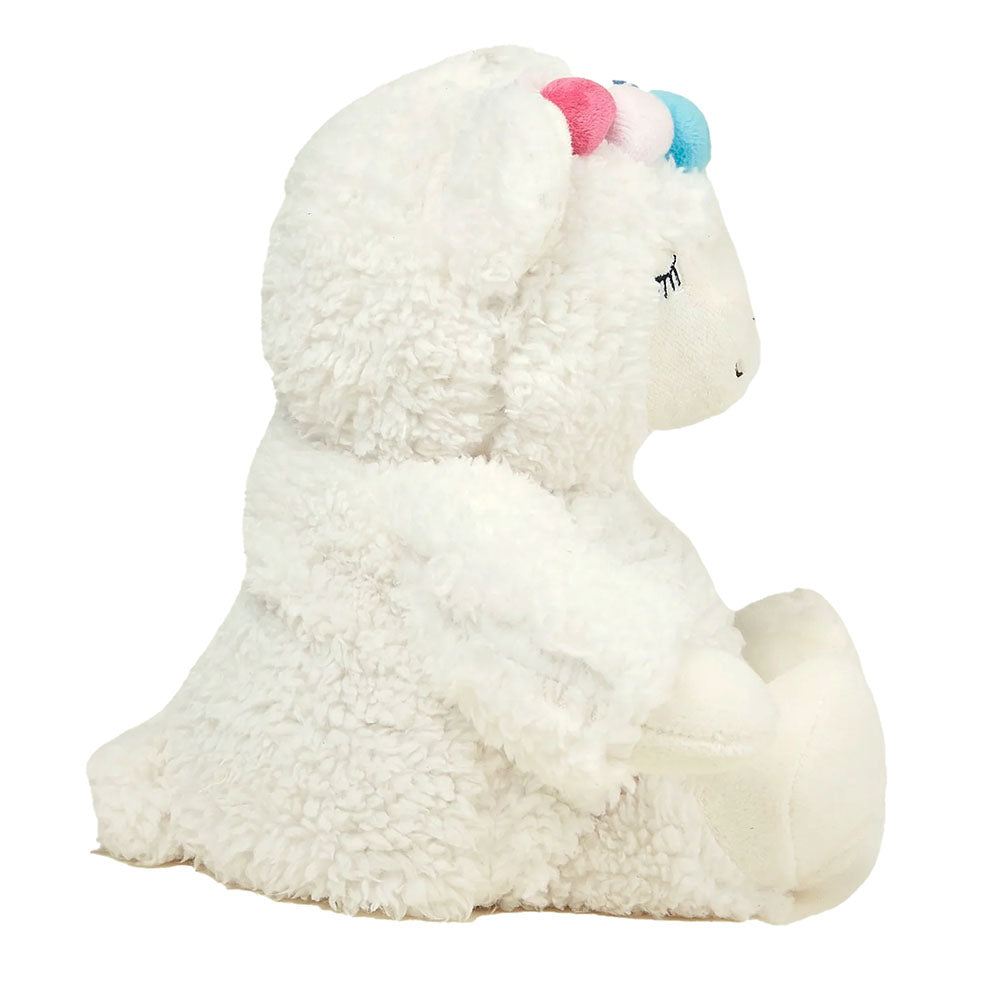 This fully microwaveable Llama soft toy is perfect to snuggle up to and provide that extra warmth and comfort during the cold winter evenings. The perfect gift for llama lovers.
Contains treated millet seeds and dried lavender.
Dimensions: Height 21cm, Width 14cm 