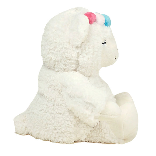This fully microwaveable Llama soft toy is perfect to snuggle up to and provide that extra warmth and comfort during the cold winter evenings. The perfect gift for llama lovers.
Contains treated millet seeds and dried lavender.
Dimensions: Height 21cm, Width 14cm 