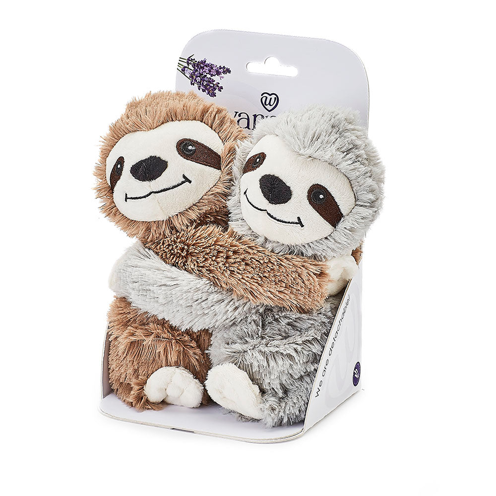 If you're looking for a warm hug that you can keep forever, look no further! Our Sloths Warm Hugs Heatable Soft Toy is the perfect choice: a luxuriously soft plush toy that warms up in the microwave in seconds and provides hours of comforting warmth. It's also gently scented with calming lavender, making it the perfect snuggly companion for all ages! So cuddle up with Warmies® for the perfect hug!