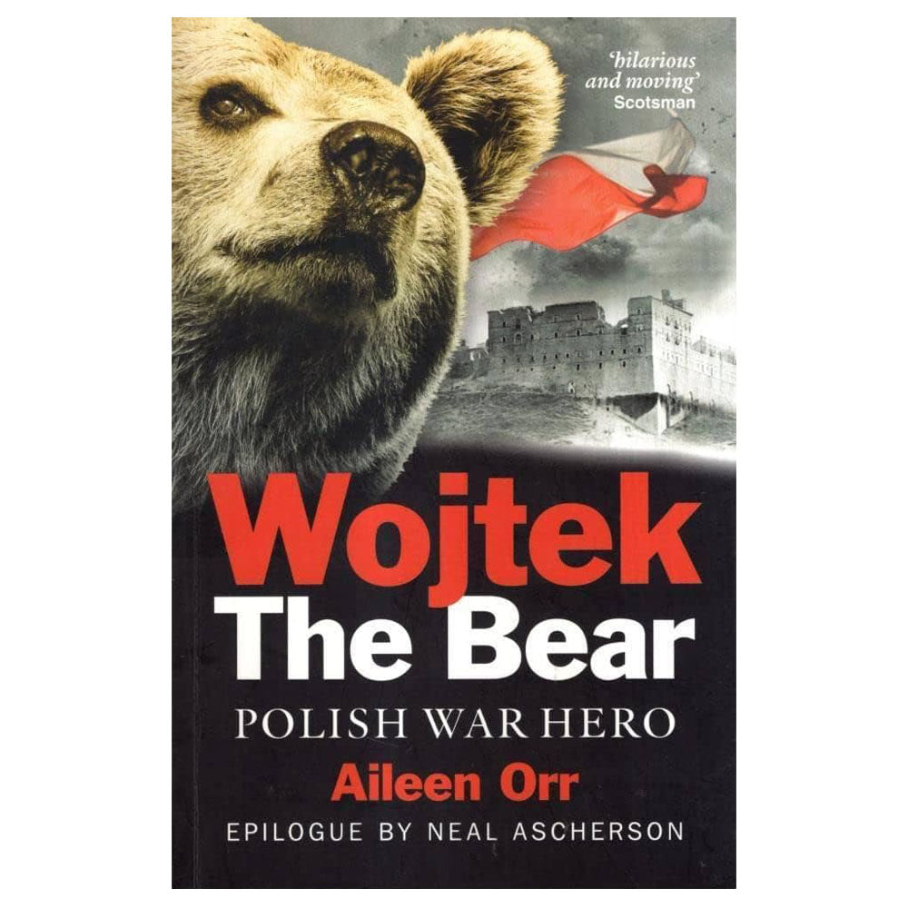 After the war, Wojtek, along with some of his Polish compatriots from II Corps, came to Berwickshire, where he became a significant member of the local community before subsequently moving to Edinburgh Zoo. Wojtek's retirement was far from quiet: a potent symbol of freedom and solidarity for Poles around the world, he attracted a huge amount of media interest that shows no sign of abating more than 45 years after his death.
Wojtek the Bear - Aileen Orr
224 pages