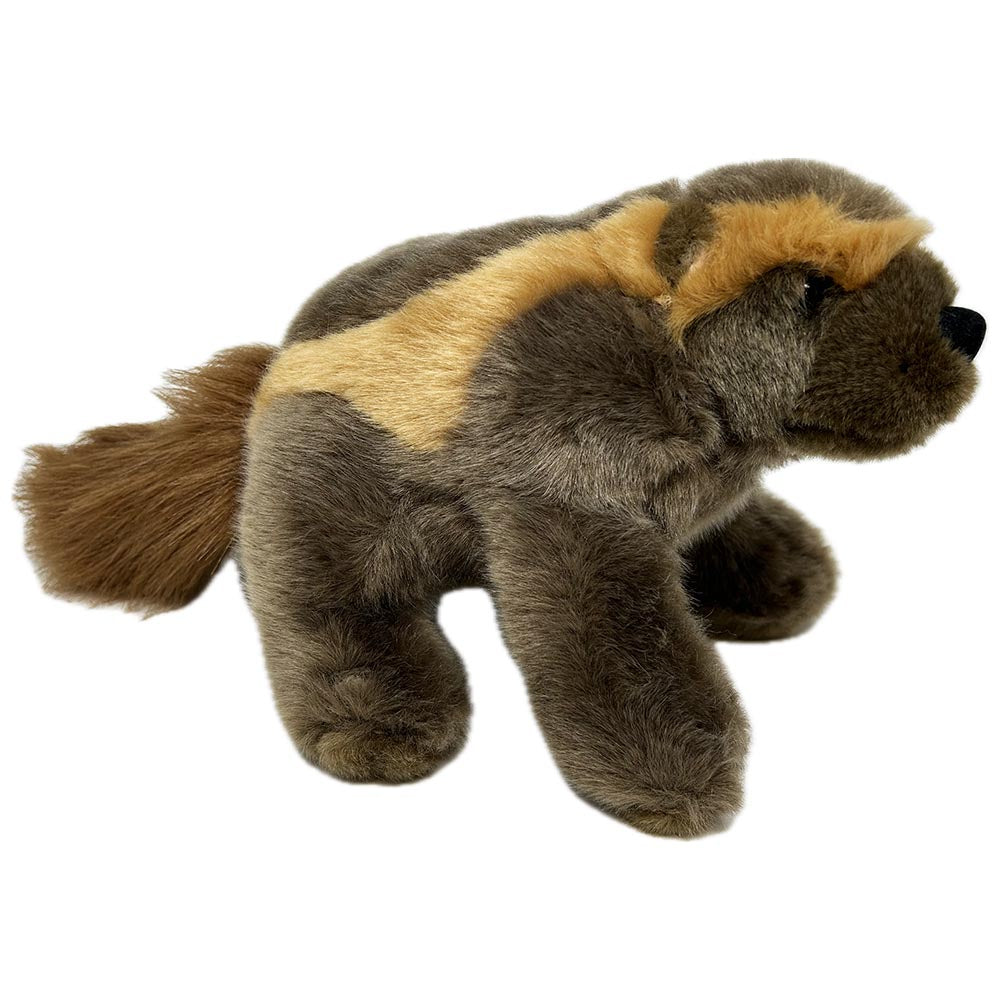 This Wolverine soft toy is delightfully cuddly, with multi textured plush and felt nose. By purchasing this penguin you will be supporting an education project in Indonesia through Plan International.
Learn about our Wolverines here.
The penguin toy stands approximately 28cm (11") tall.
Wipe clean.