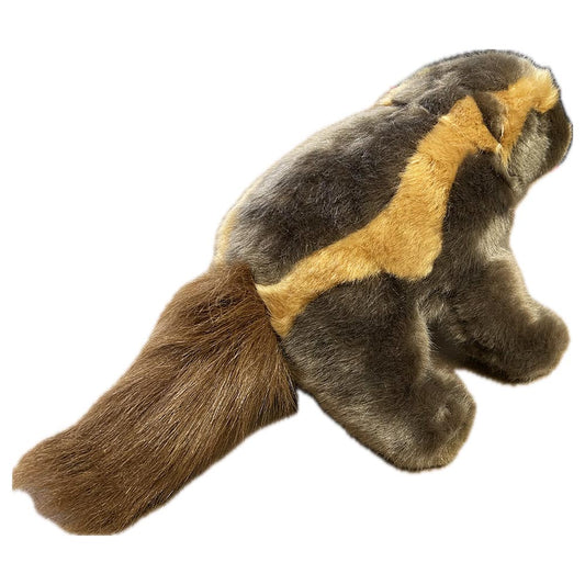 This Wolverine soft toy is delightfully cuddly, with multi textured plush and felt nose. By purchasing this penguin you will be supporting an education project in Indonesia through Plan International.
Learn about our Wolverines here.
The penguin toy stands approximately 28cm (11") tall.
Wipe clean.