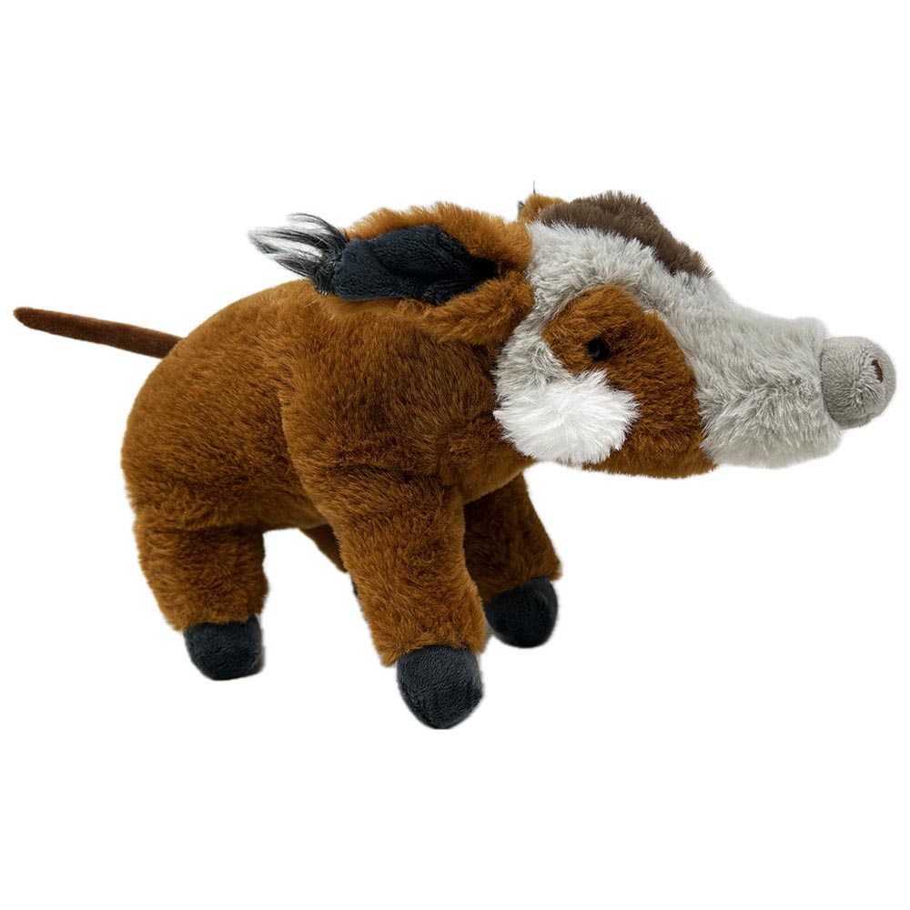 This Eco Supersoft Red River Hog soft toy from Zappi is 100% recycled, making him not only cute but also good for the environment. A well stuffed plush body with fluffy ear tufts, a felt nose for rubbing and safety beaded eyes. He would definitely love to wallow in your hugs.
Find out more about our Red River Hogs here.
37cm