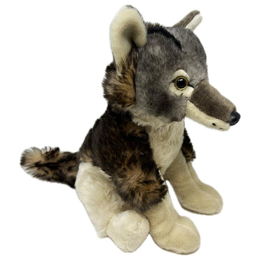 Grey Wolf Soft Toy - 22cm
