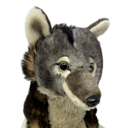 Grey Wolf Soft Toy - 22cm