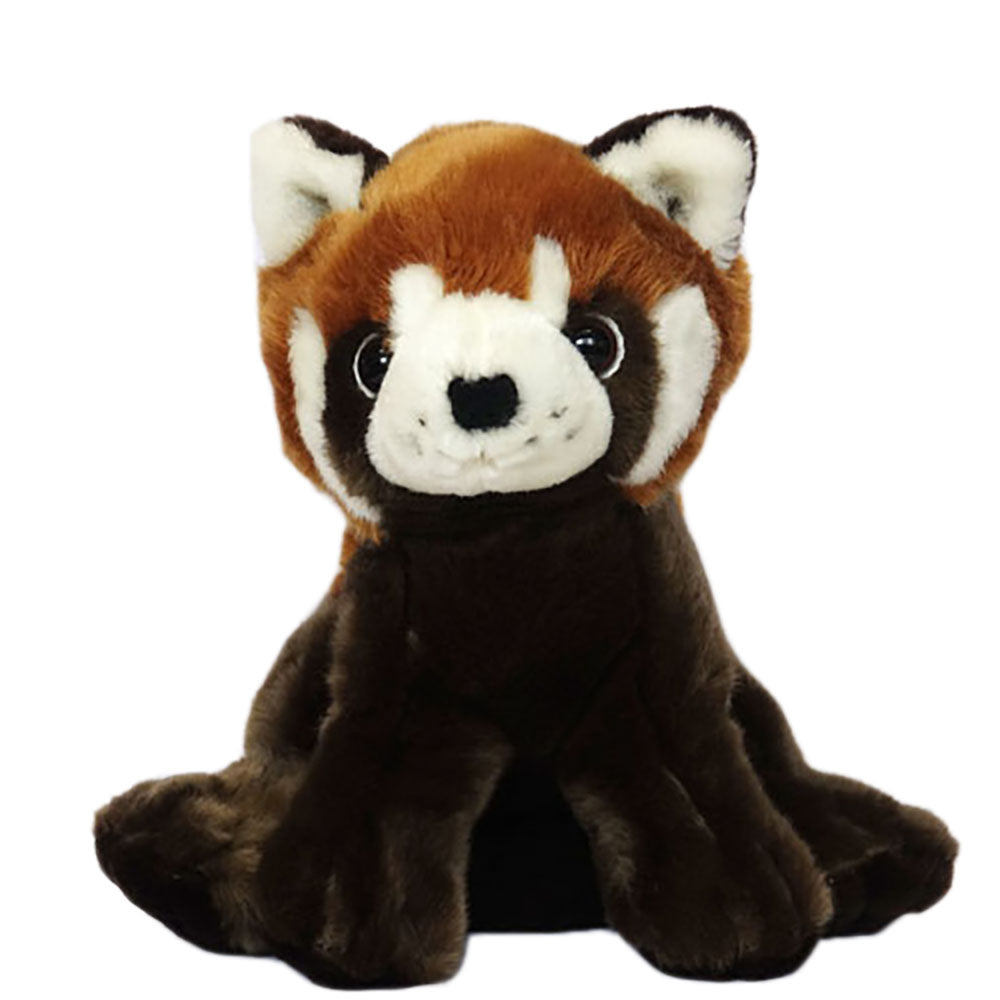This red panda by Nature Planet is so soft and cuddly. By purchasing this red panda you will be supporting an education project in Indonesia through Plan International.  The red panda toy stands approximately 22cm (7.5") tall.  Please note: Due to shortages in supply, current stock may not include an Edinburgh Zoo logo on the label. We hope that this is only a temporary situation.