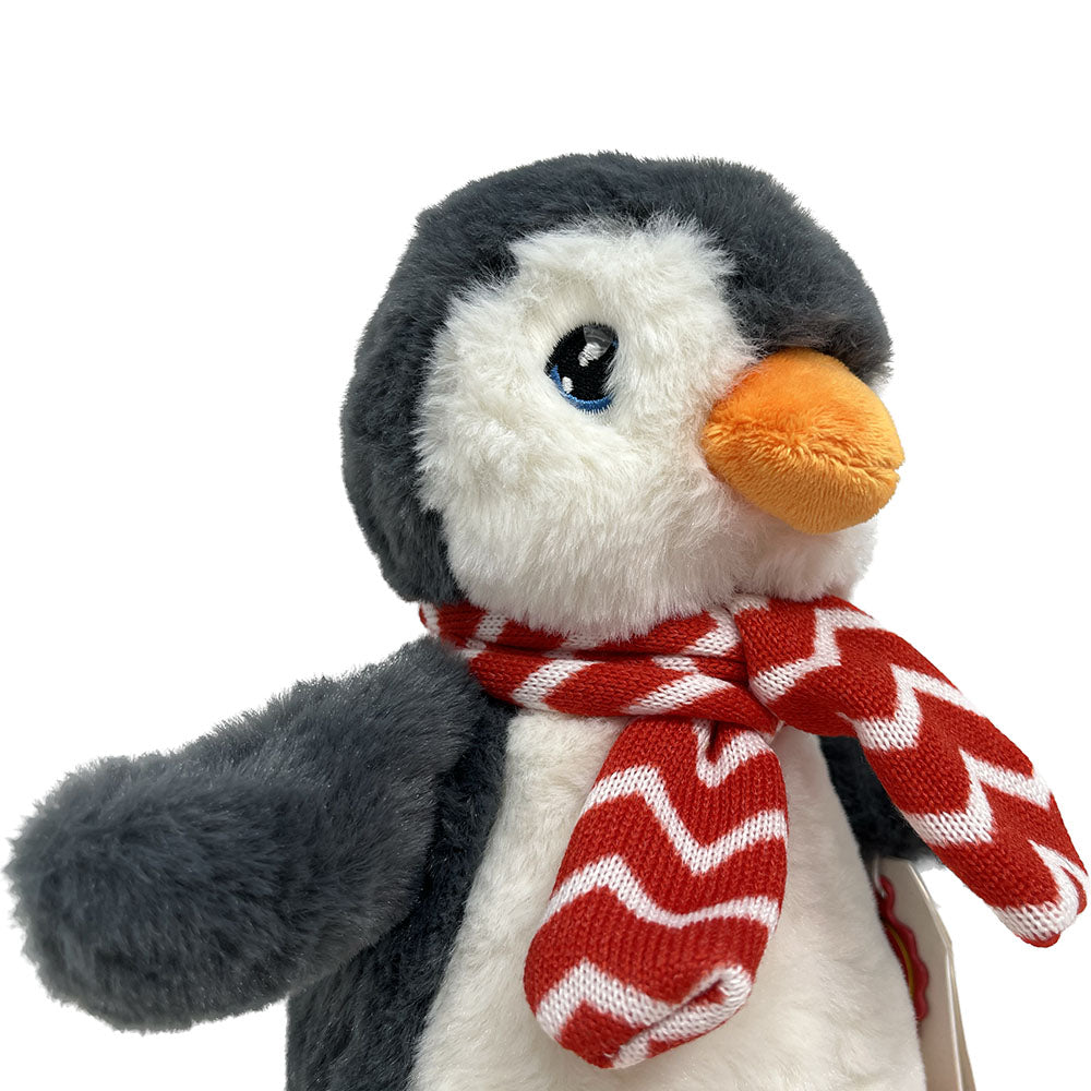 Penguin with Scarf Soft Toy - Keel Toys 25cm