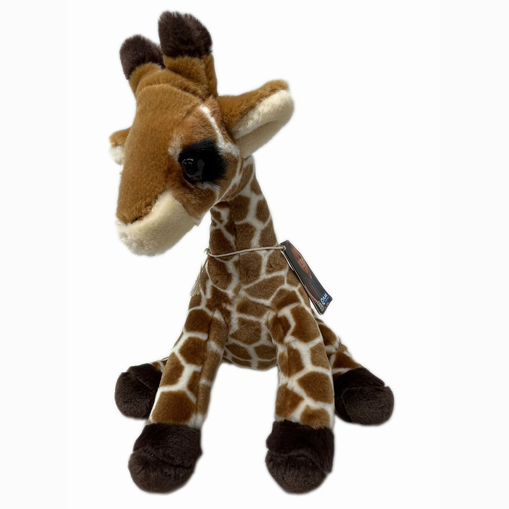 Giraffe Sitting Soft Toy - Millars Ark – Royal Zoological Society of  Scotland