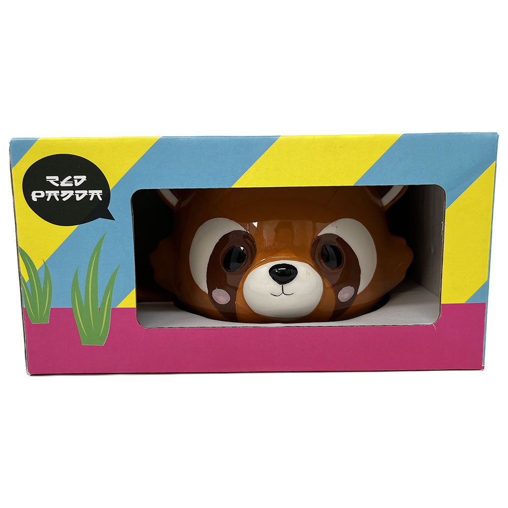 Adoramals Red Panda Head Ceramic Mug