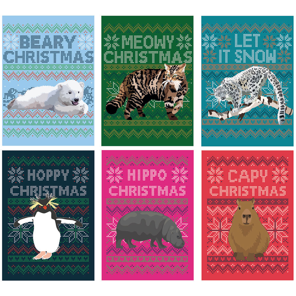 RZSS Christmas card 2026 pack of 6