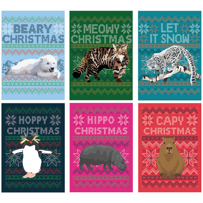 RZSS Christmas card 2026 pack of 6