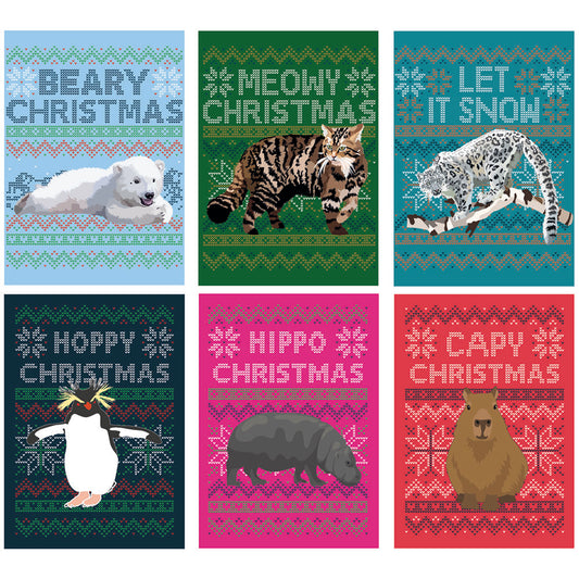 RZSS Christmas card 2026 pack of 6