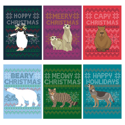 RZSS Christmas card pack of 6