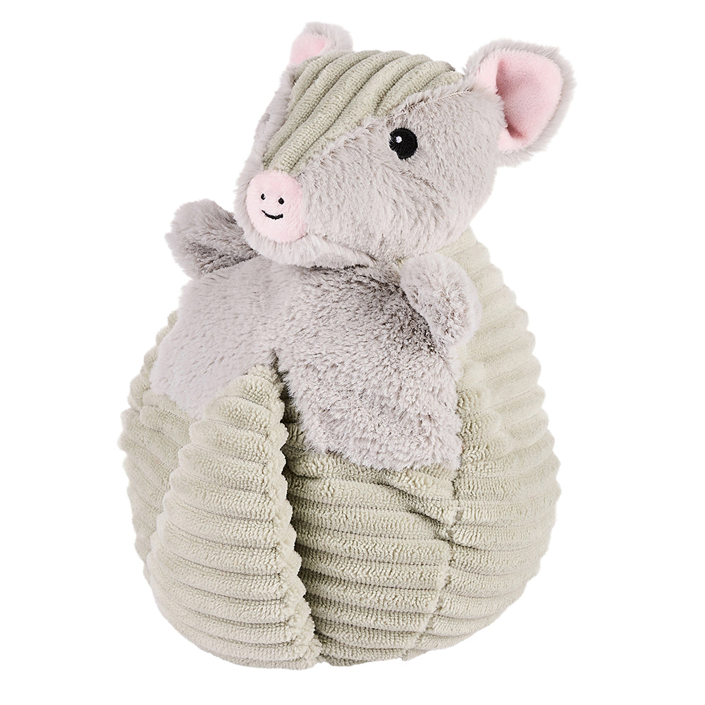 This fully microwaveable armadillo soft toy is perfect to snuggle up to and provide that extra warmth and comfort during the cold winter evenings. The perfect gift for armadillo lovers.

Contains treated millet seeds and dried lavender.

Dimensions: Height 21cm, Width 14cm&nbsp;