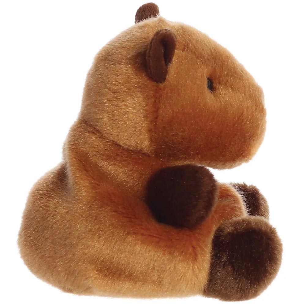 This little beanie palm pal is fun to have around. Sid the Capybara is just the right size for adventures, 15cm high and fits snuggly in your hand.