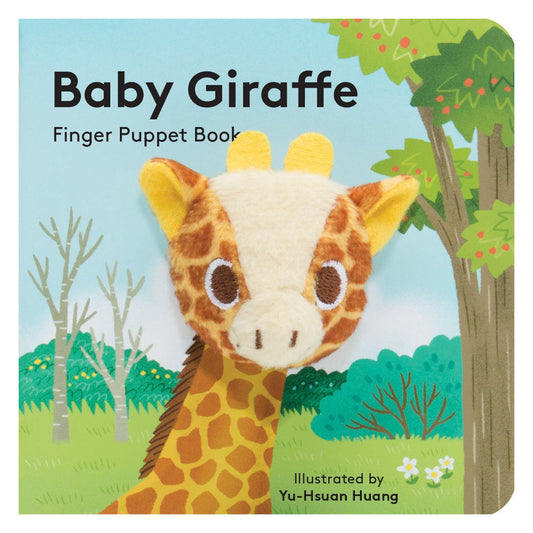 Baby Giraffe Finger Puppet Book