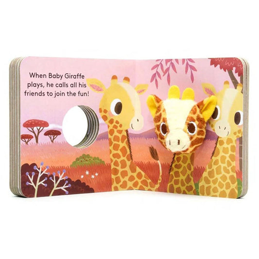 Baby Giraffe Finger Puppet Book