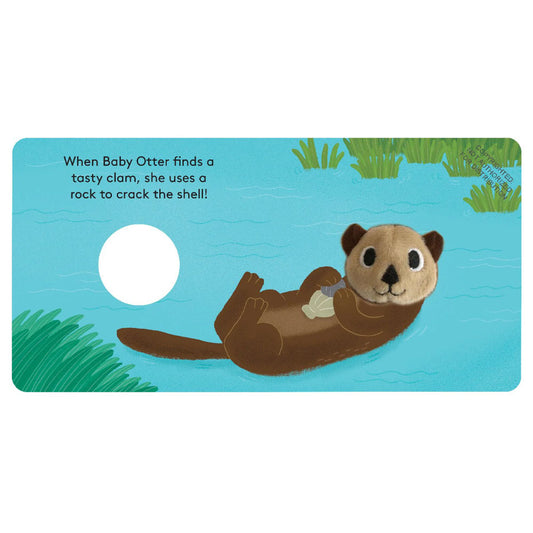 Baby Otter Finger Puppet Book