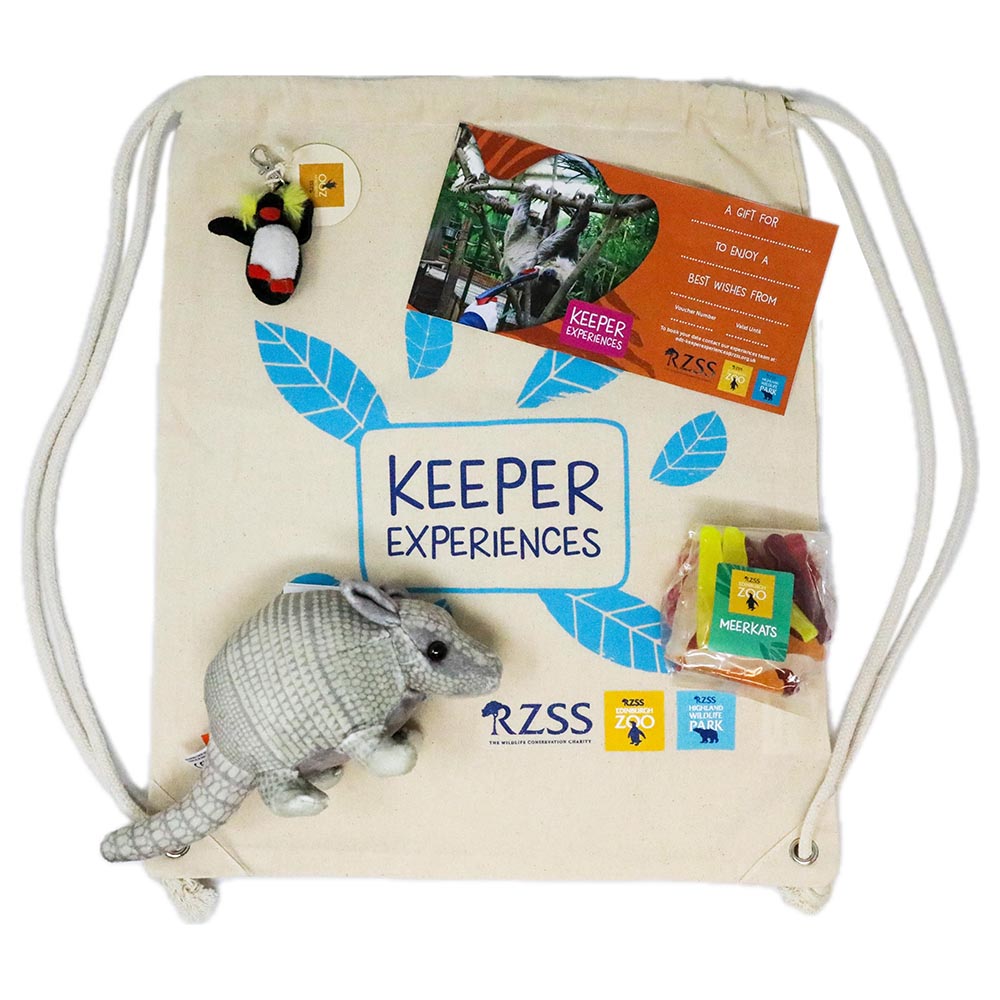 Edinburgh Zoo Keeper Experience Gift Bag