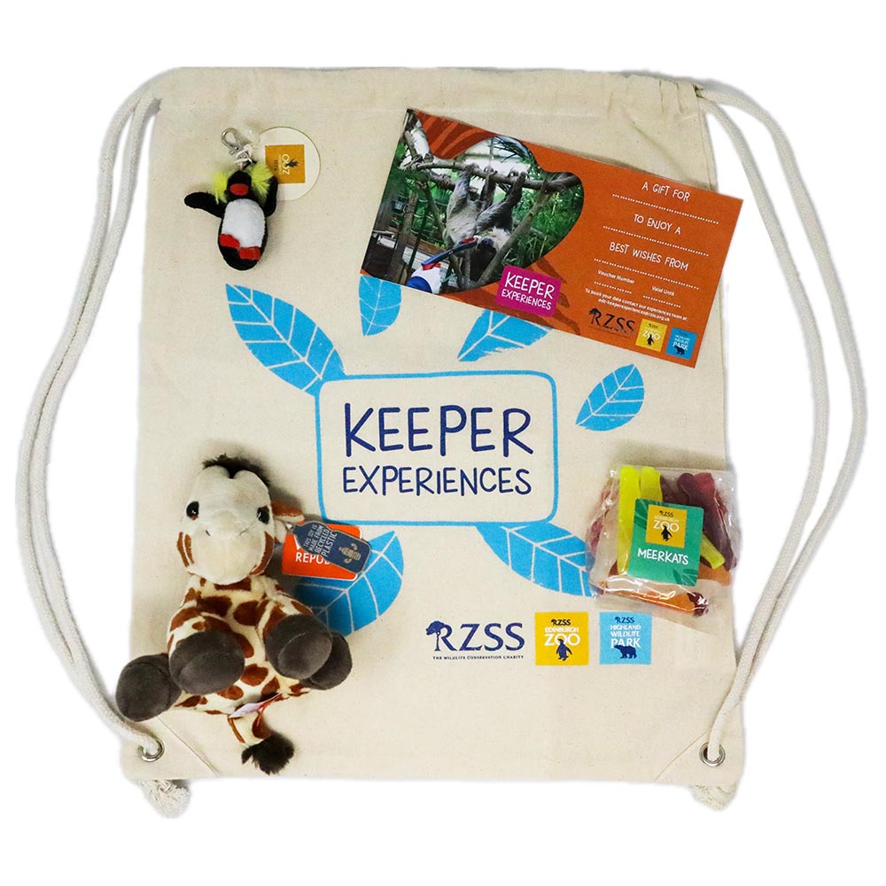 Edinburgh Zoo Keeper Experience Gift Bag