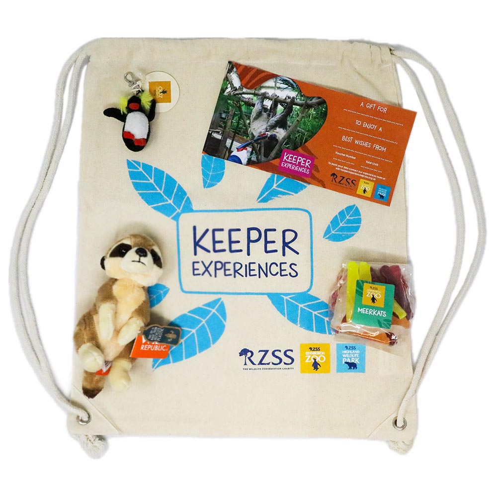 Edinburgh Zoo Keeper Experience Gift Bag