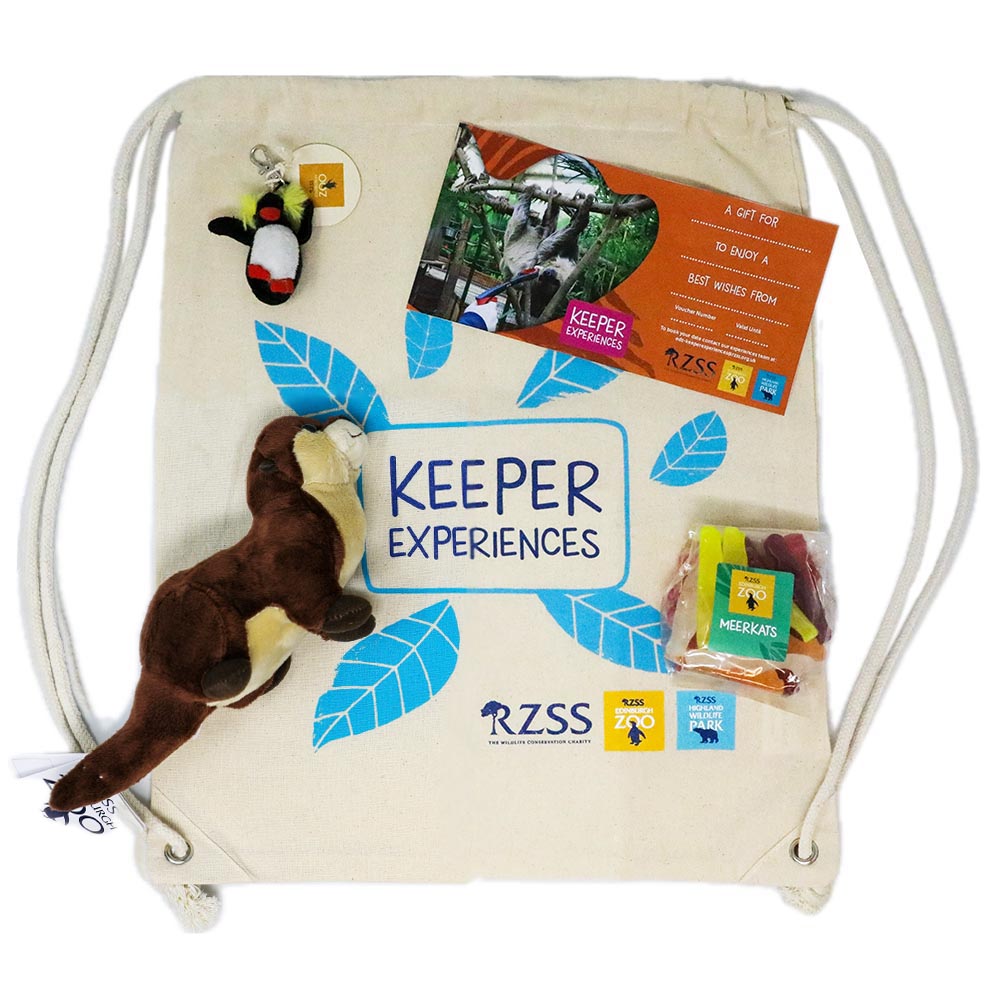 Edinburgh Zoo Keeper Experience Gift Bag