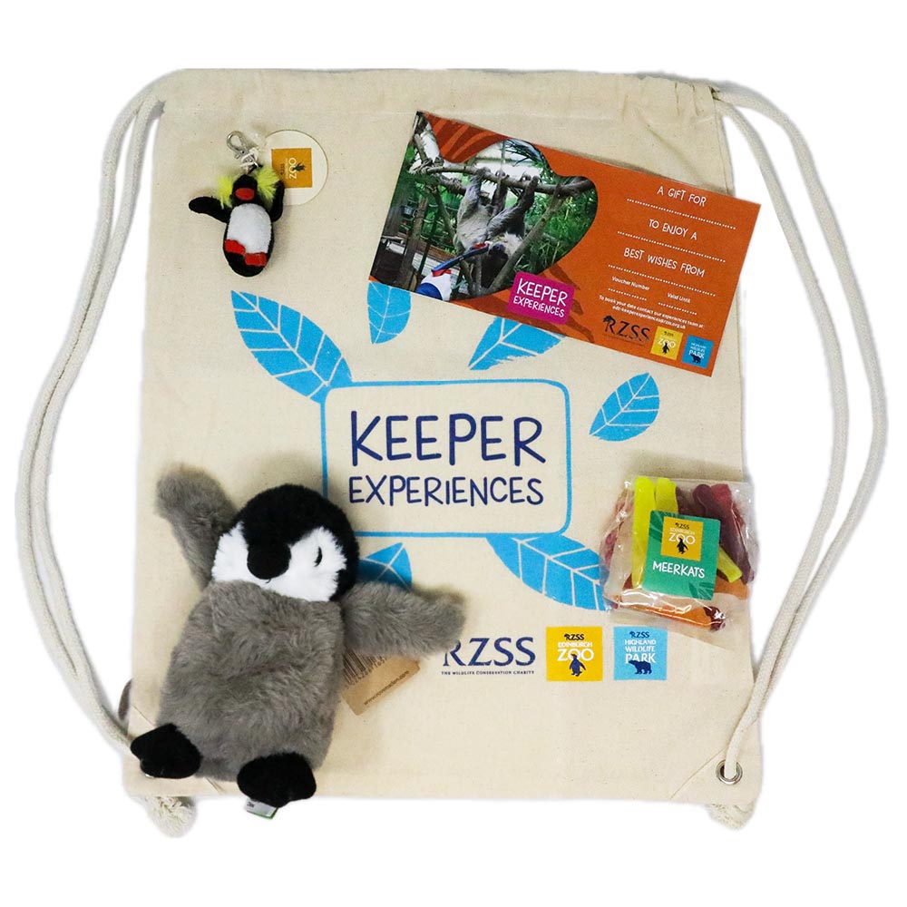 Edinburgh Zoo Keeper Experience Gift Bag