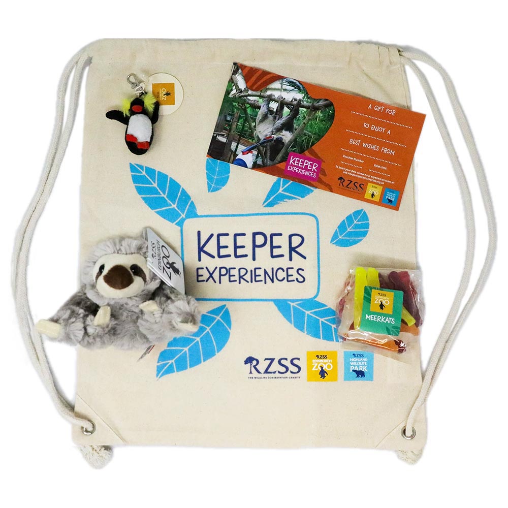 Edinburgh Zoo Keeper Experience Gift Bag