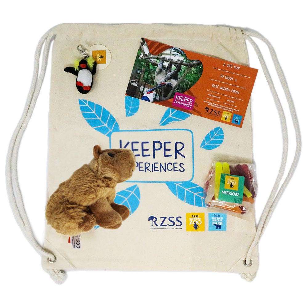 Edinburgh Zoo Keeper Experience Gift Bag
