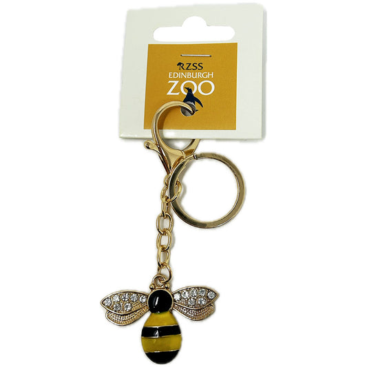 Edinburgh Zoo Bee Keyring