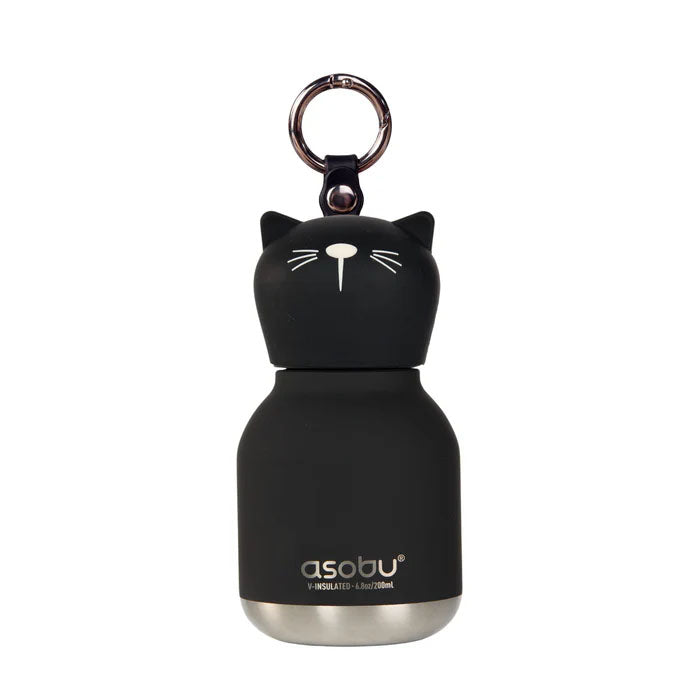 Black cat mini bestie water bottle 200ml