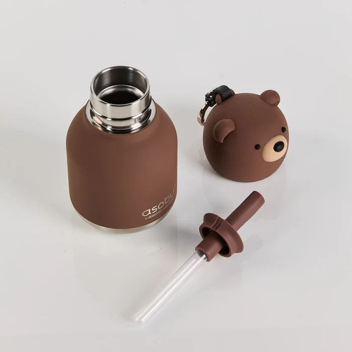 Brown bear mini bestie water bottle 200ml