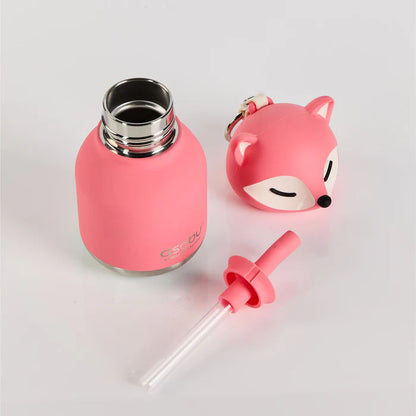 Pink fox mini bestie water bottle 200ml
