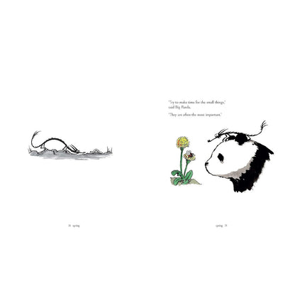 Big Panda and Tiny Dragon Hardback Book James Norbury