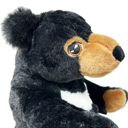 Black Bear Eco Soft Toy - 25cm