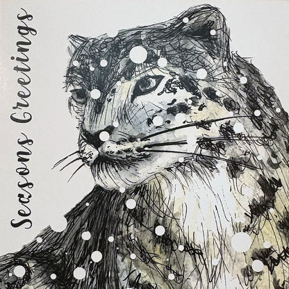 Highland Wildlife Park Catherine Redgate Christmas Card 4 Pack