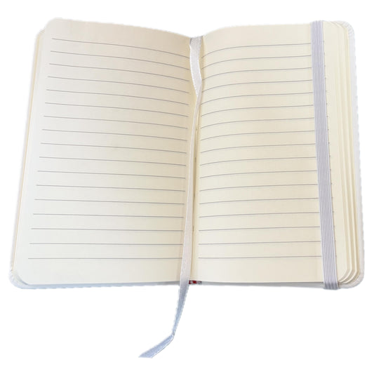 Get your paws on this fun Capybara notebook. A6 in size, lined pages, hardback with elastic band closure, elastic pen holder and separator ribbon.

Perfect for keeping tabs on our Rodney, Luna and Cali.
