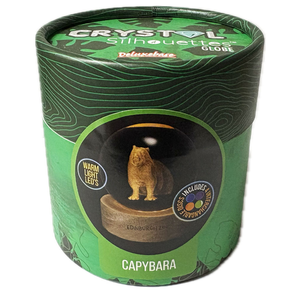 Edinburgh Zoo capybara light up crystal globe