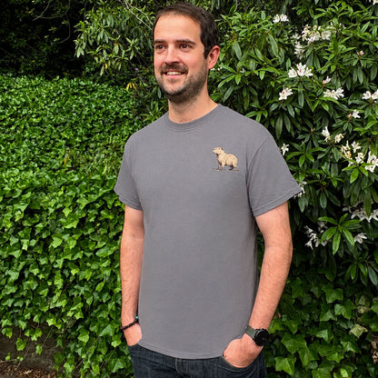 Edinburgh Zoo capy t-shirt - charcoal