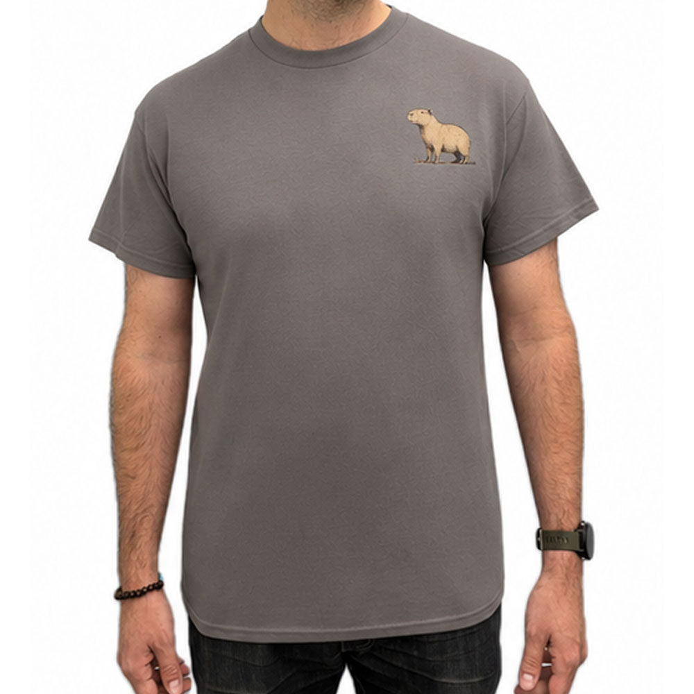 Edinburgh Zoo capy t-shirt - charcoal