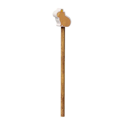 Capybara Pencil with Eraser Top (Assorted)