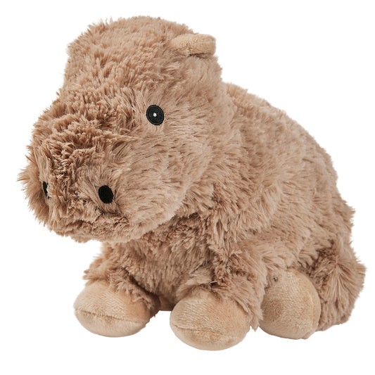 This fully microwaveable capybara soft toy is perfect to snuggle up to and provide that extra warmth and comfort during the cold winter evenings. The perfect gift for capybara lovers.

Contains treated millet seeds and dried lavender.

Dimensions: Height 21cm, Width 14cm&nbsp;