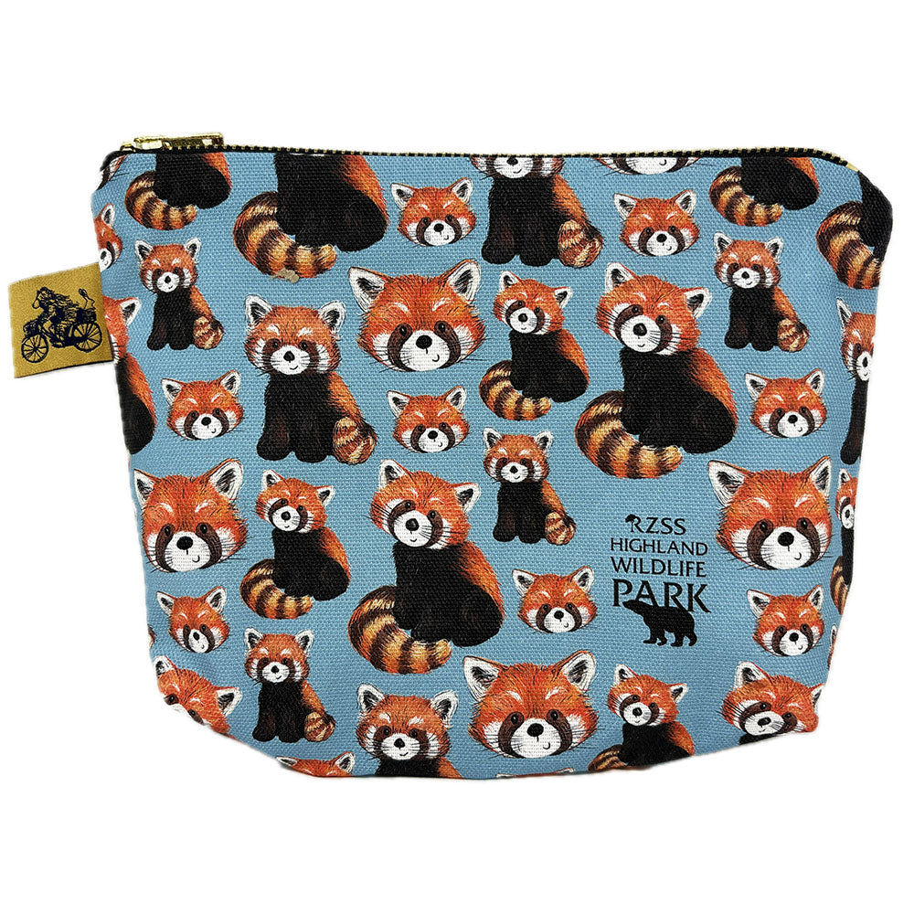 Highland Wildlife Park Catherine Redgate red panda wash bag