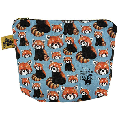 Highland Wildlife Park Catherine Redgate red panda wash bag