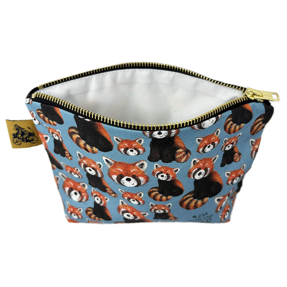 Highland Wildlife Park Catherine Redgate red panda wash bag