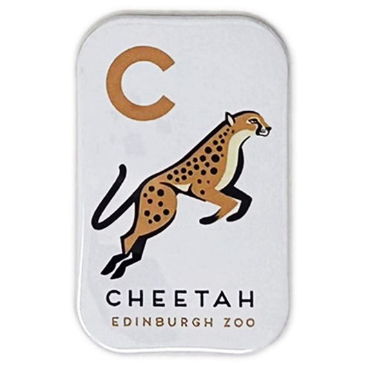 Edinburgh Zoo C is for Cheetah Magnet