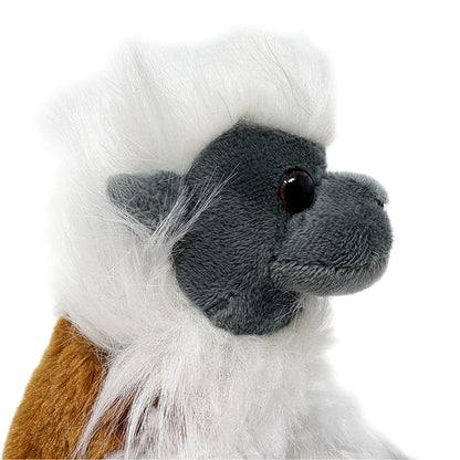 Cotton top tamarin soft toy - 18cm