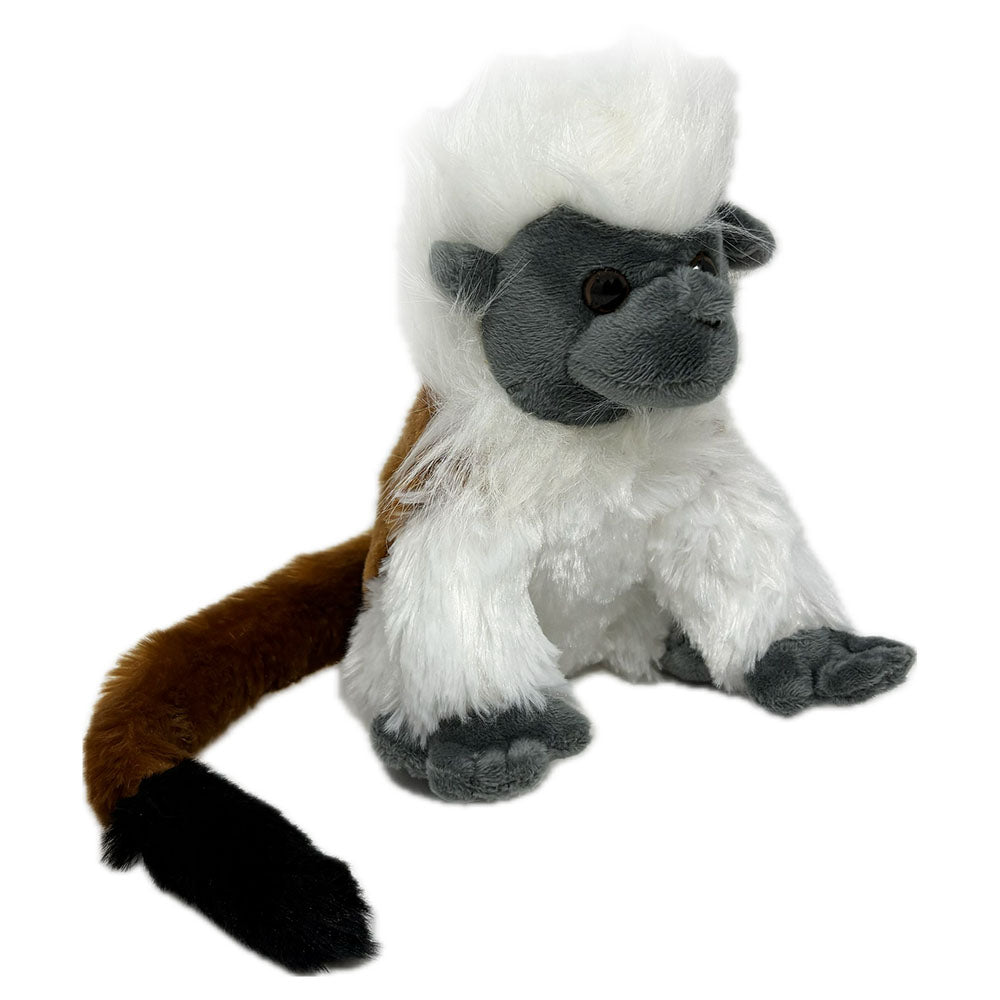 Cotton top tamarin soft toy - 18cm